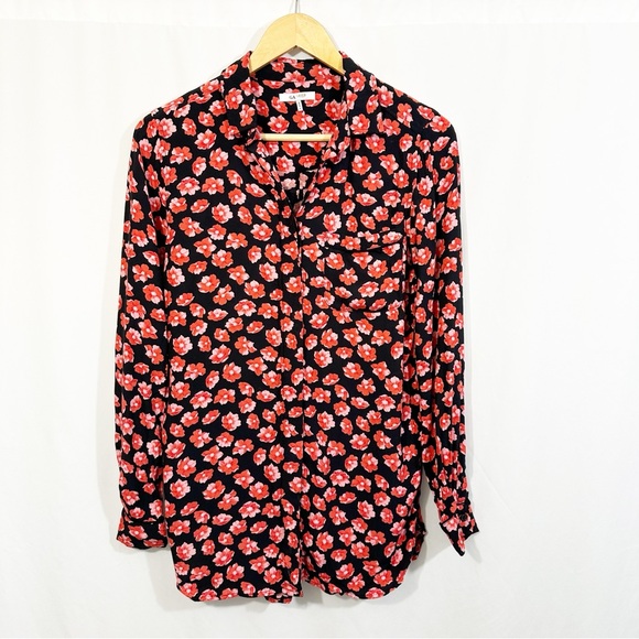 GANNI Lindale Button Down Floral Top - Picture 6 of 14